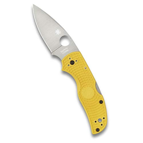 Spyderco - C41PYL5 - COUTEAU NATIVE 5 ZOUT JAUNI
