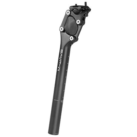 M-Wave Fourspring Zadelpen, zwart, 27,2 mm