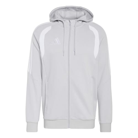 adidas heren Tiro 26 League Sweat Full Zip Sweatshirt, team light grey/white, L