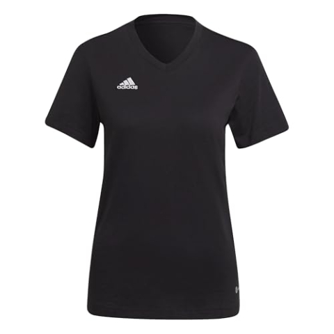 adidas Dames Entrada 22 Tee, Black, S