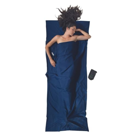 COCOON - Premium - TravelSheet™ Microvezel - Twilight Blue