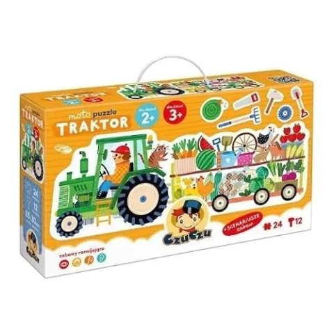 CzuCzu Moto Puzzel Tractor 2+