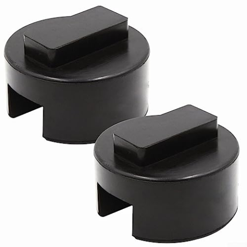 2 Stks Pad Lift Adapter voor BMW E81 E82 E87 voor MINI Stand Adapter Rubber Pads Past 2-3 Ton Frame Rail Knijpen Lassen Protector Jackstands