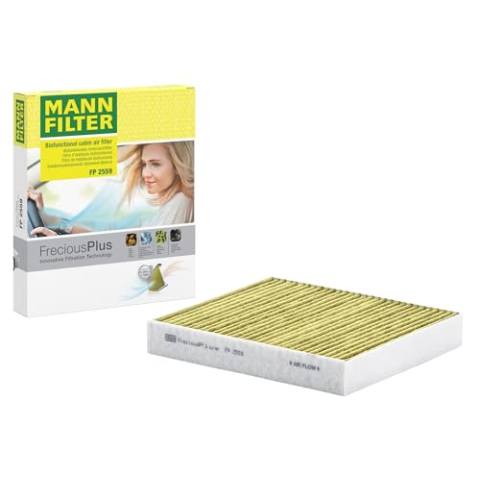 Originele MANN-FILTER binnenfilter FP 2559 – FreciousPlus biofunctioneel pollenfilter – voor personenauto's