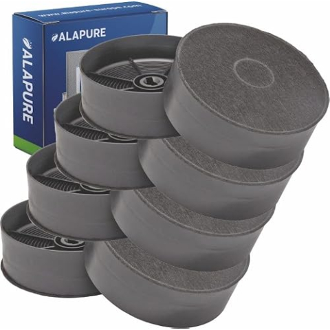4x Alapure Koolstoffilter geschikt voor ECFB03ST / 9029798809 / ECFB03 (2St.)