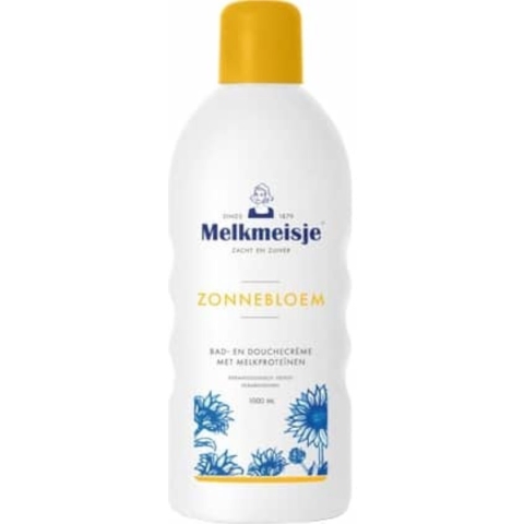 Melkmeisje Bad & Douche Zonnebloem - 1000 ml - Douchecrème