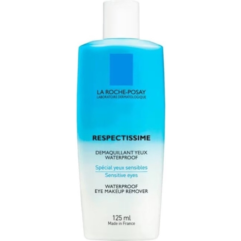 La Roche-Posay Respectissime waterproof oog-makeup reiniging gevoelige ogen - Gezichtsreinigingsmiddel- 125ml