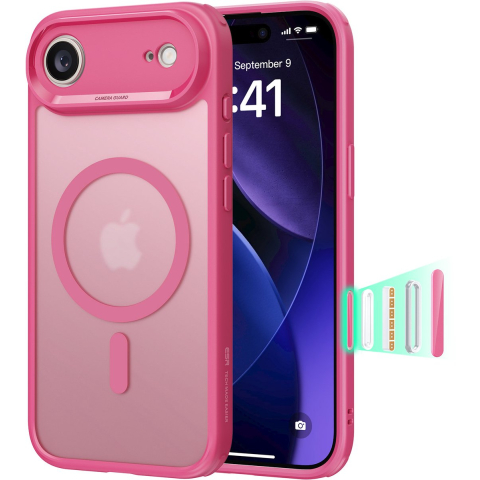 ESR Case Apple iPhone 17 Pro Pink, Transparant MagSafe compatible