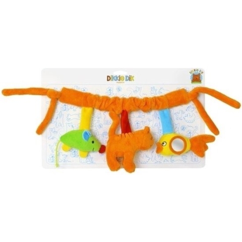 Happy Horse Dikkie Dik Wagenspanner - Oranje - Baby cadeau