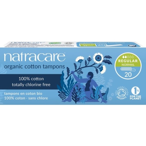 Natracare Normale Tampons zonder Inbrenghuls