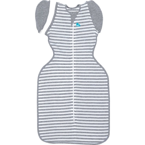 Love to Dream™ Babyslaapzak Swaddle Up™ - Inbakeren afbouwen - Baby 4-6 maanden - 6-8.5 kg - All Season - Grijs