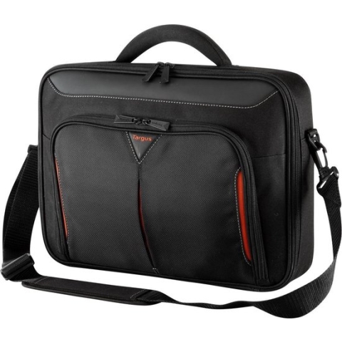 Targus Classic+ Laptoptas / 15-15,6 Inch / Zwart/Rood