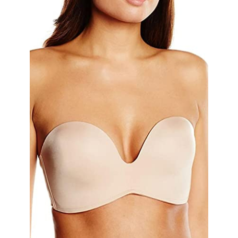 Wonderbra Beha dames Ultimate Strapless , Beige (huid 1007) , 85E