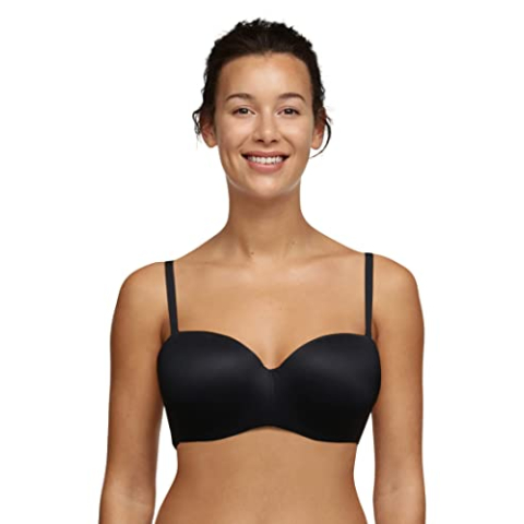 Chantelle Dames Norah Strapless BH, Zwart, 80G