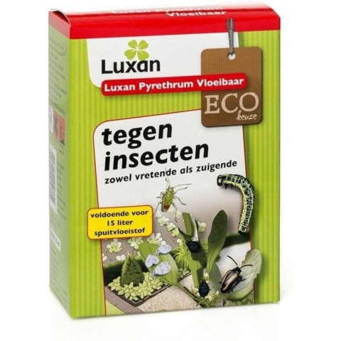 Luxan Pyrethrum vloeibaar (spruzit) tegen luizen en insecten 30ml