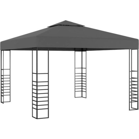 vidaXL-Tuinpaviljoen-3x3-m-antraciet