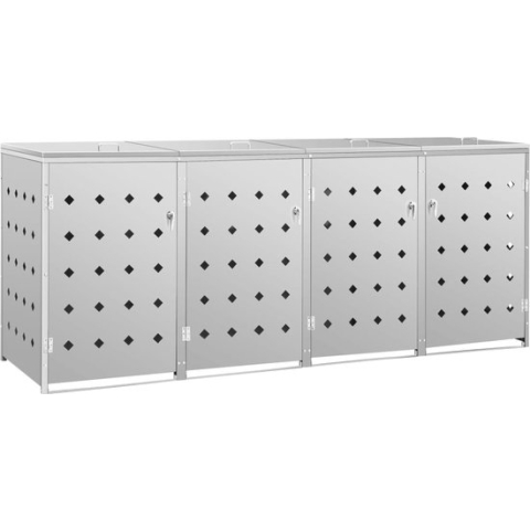 vidaXL-Containerberging-vierdubbel-240-L-roestvrij-staal