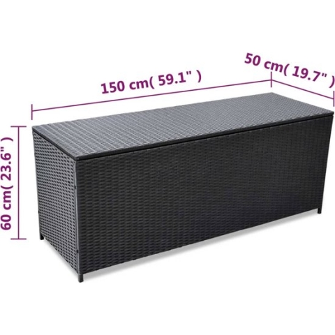 vidaXL-Tuinbox-150x50x60-cm-poly-rattan-zwart