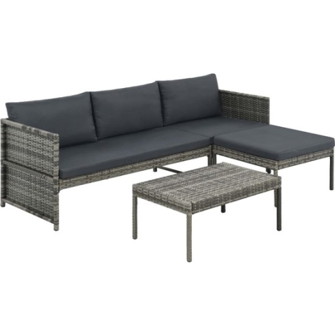 vidaXL-3-delige-Loungeset-met-kussens-poly-rattan-grijs