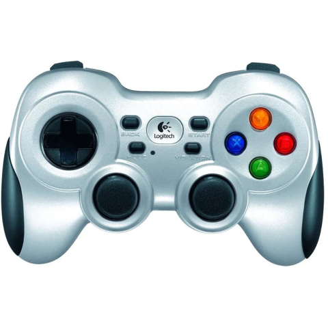 Logitech F710 - Gaming Controller voor PC - Draadloos - Zilver