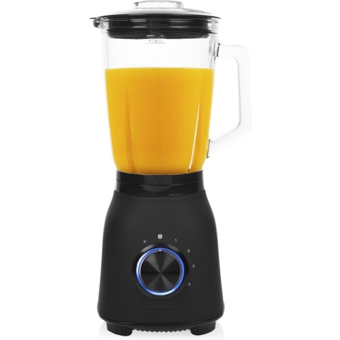 Princess 212092 Black Steel Blender 1000 – vier snelheidsinstellingen – 1.5 L