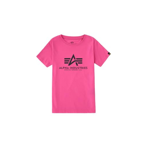 Alpha Industries Basic T Kinderen/Tieners T-shirt Magenta