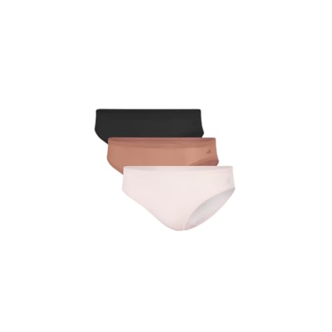 adidas Dames Ondergoed 3-Pack Bikini (3PK) -Sport Active Light Flex-Packaged Slip, assortiment_4A0562, M, Assorted_4a0562, M