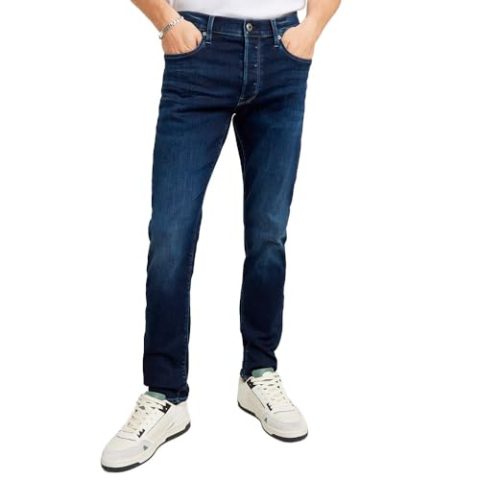 G-STAR Heren 3301 Slim Jeans, Blauw (Dk Aged D25742-8968-89), 36W / 30L