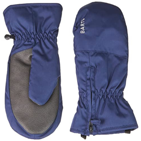 Barts Midden handschoenen voor koud weer met rits voor, Marinier, 6