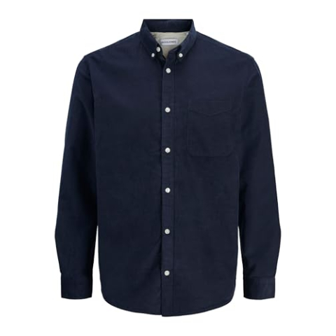 Jjeclassic Cord Shirt L/S Sn, sky captain, M