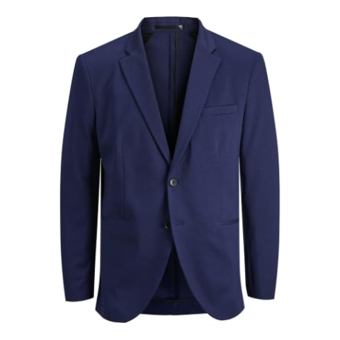 JACK & JONES Jjejaxon pullover blazer Noos Jnr kinderen, Blauw (Middeleeuws), 134