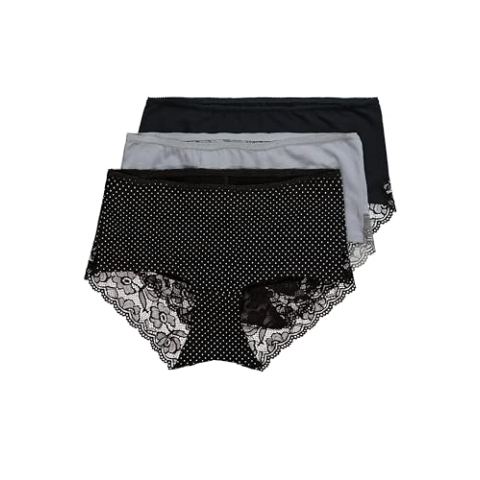 Ulla Popken Damesslip, zwart, 54/56
