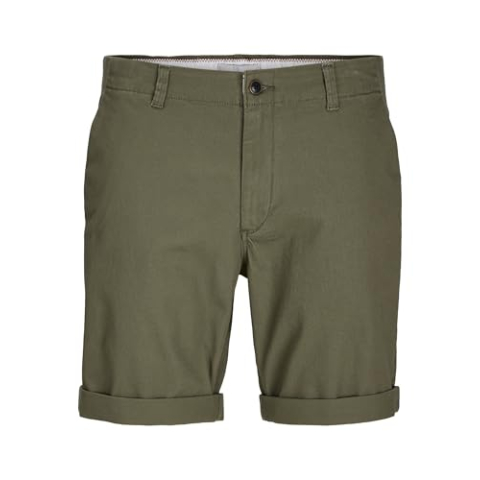 JACK&JONES PLUS JPSTDAVE JJCHINO Shorts SN AKM PLS, Dusty Olive, 46