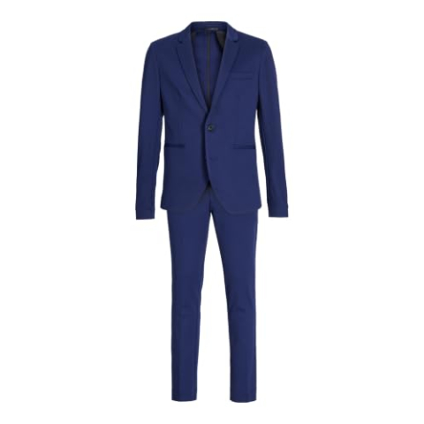 JACK&JONES JUNIOR JJEJAXON Jersey Suit NOOS JNR, medieval blue, 164 cm