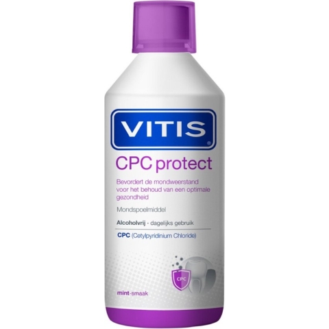 Vitis CPC Protect Mondwater 500 ml