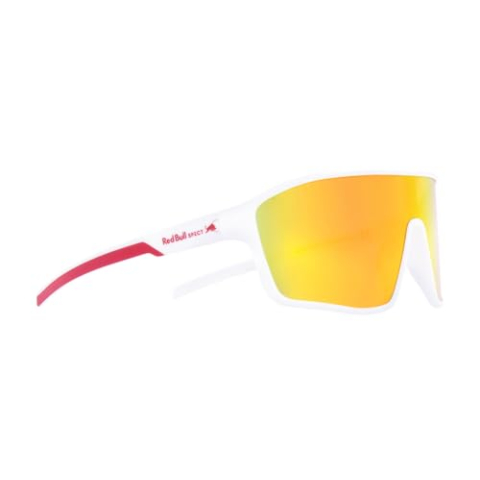 Red Bull Spect Eyewear Unisex Daft zonnebril, glanzend wit, groot, glanzend wit, L