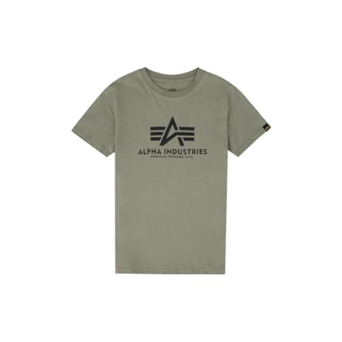Alpha Industries Basic T Kinderen/Tieners T-shirt Olive