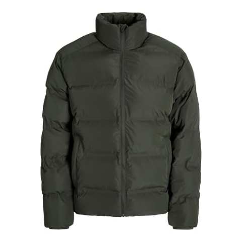 JACK & JONES Heren Jjesoho Puffer Collar Sn, Rosin, M, roze., M