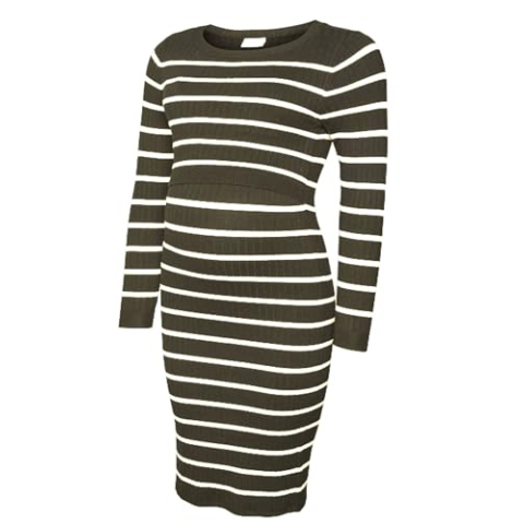 Mlnewsiv June Ls UK Knit Dress 2F A Noos, grape leaf, M