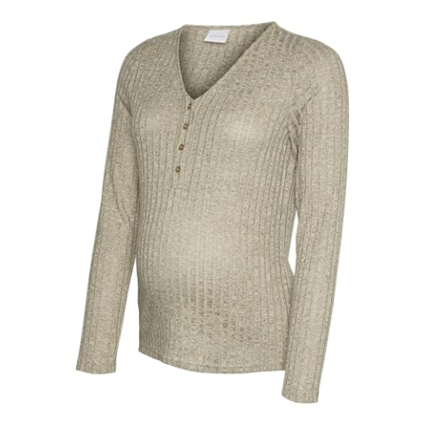 MAMA.LICIOUS Mlpammie Lia Ls JRS Top 2F Noos, Kalamata, XS