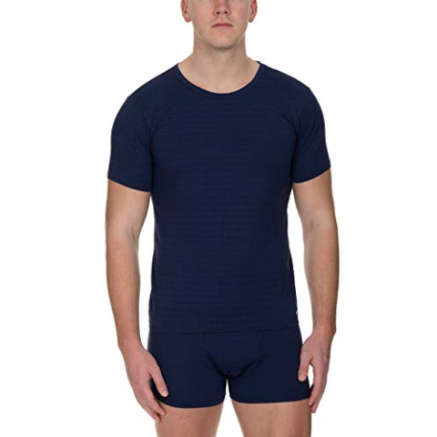 bruno banani heren onderhemd, blauw (Marine Karo 542), XXL