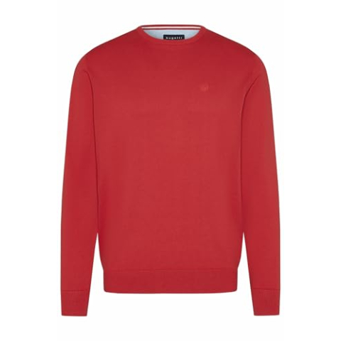 bugatti Herentrui met ronde hals, Rood-950, M