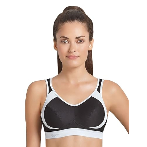 Anita Active Extreme Control 5527 Sportbeha zonder beugel, Zwart, 85F