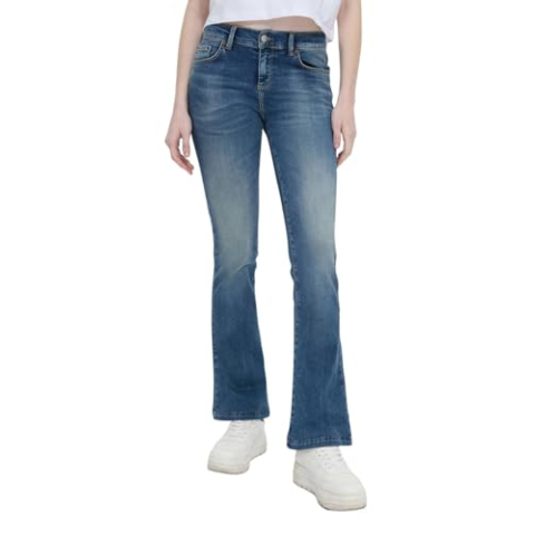 LTB Jeans - Dames - Fallon - Mid Waist - Flared Leg Jeans - Broek, Darla Wash 55287, 26W / 32L