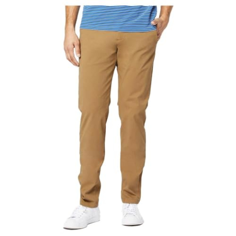 dockers Smart 360 Flex Chino Tapered Pants heren, Ermine, 31W / 34L