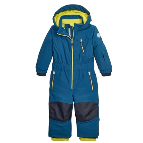 first instinct by killtec Kind Ski-overall met capuchon FISW 46 MNS ONPC, petrol, 86/92, 43399-000