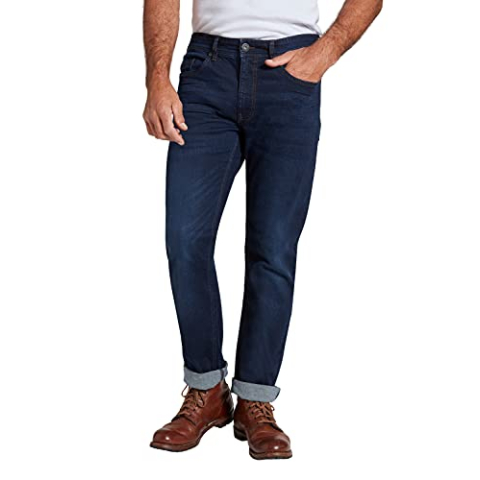 JP 1880 Heren Jeans, donkerblauw (dark blue denim), 54