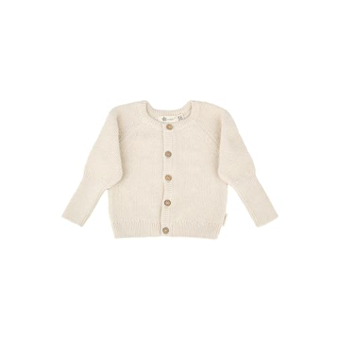 Gebreid vest structuur, naturel, 74