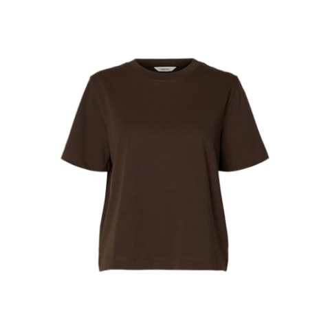 SELECTED FEMME Slfessential Ss Boxy Tee Noos, Delicioso, M