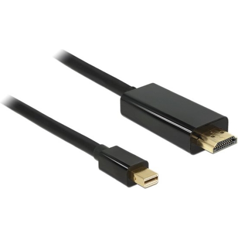 Premium Mini DisplayPort 1.1a naar HDMI 1.3 kabel (Full HD 1080p) / zwart - 3 meter